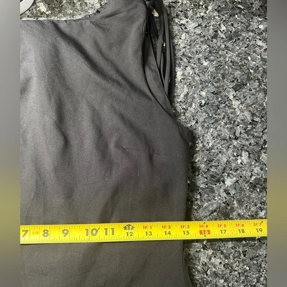 Kate Moss TopShop Black Fringe Punk Rock Glam Cocktail Party Dress Size Small S - Picture 9 of 11